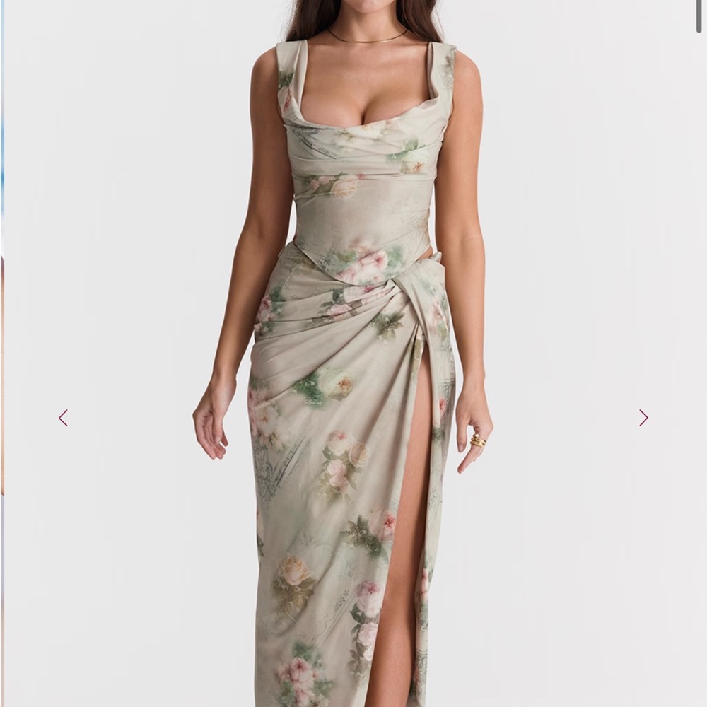 House of CB vintage floral set worn 1x